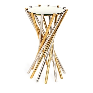 Jonathan Adler Electrum Accent Table In Gold
