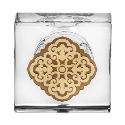 Golden Whisky Decanter with Gold Pig