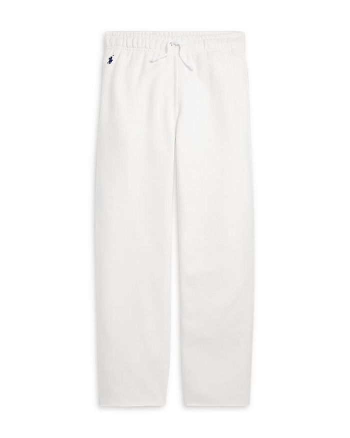 Ralph Lauren - Girls' Cotton Blend Fleece Regular Fit Pants - Little Kid, Big Kid