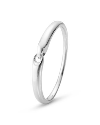 Men's Sterling Silver Reflect Interloop Bangle Bracelet