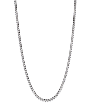 Bloomingdale's Diamond Tennis Necklace In 14k White Gold, 15.0 Ct. T.w. - 100% Exclusive