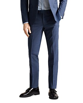 Ted Baker - Raith Navy Tweed Suit Trousers