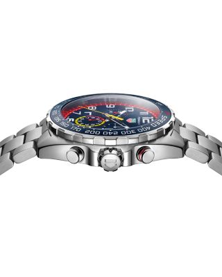 Formula 1 Red Bull Stainless Steel Chronograph, 43mm