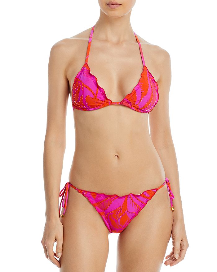 Indie Sky Rainbow Embroidered Bikini | PQ Swim main image 1