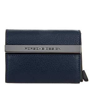 Shop Porsche Design Porche Design Secrid Cardholder In Dark Blue