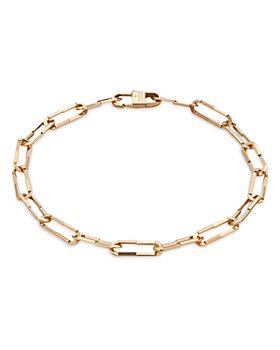 Gucci - 18K Yellow Gold Link to Love Square Link Bracelet