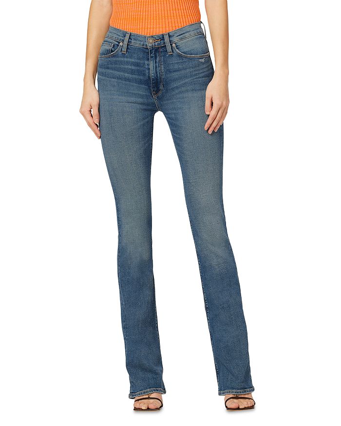 Hudson Barbara High Rise Bootcut Jeans in Sandy Distressed | Bloomingdale's