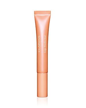 Shop Clarins Lip Perfector 2-in-1 Lip & Cheek Color Balm 0.35 Oz. In 22 Peach Glow