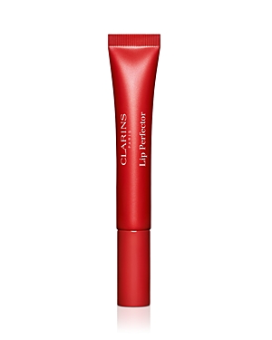 Shop Clarins Lip Perfector 2-in-1 Lip & Cheek Color Balm 0.35 Oz. In 23 Pomegranate Glow