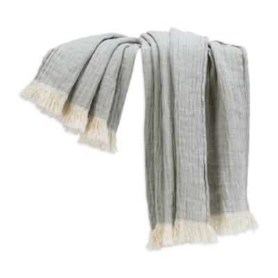 Soho Cotton Linen Throw