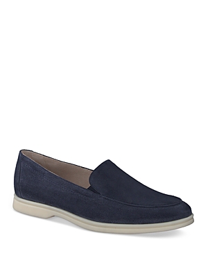 Shop Paul Green Women's Selby Slip On Loafer Flats In Space Suede