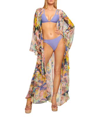 Ramy Brook - Austin Drawstring Swim Cover-Up Dress