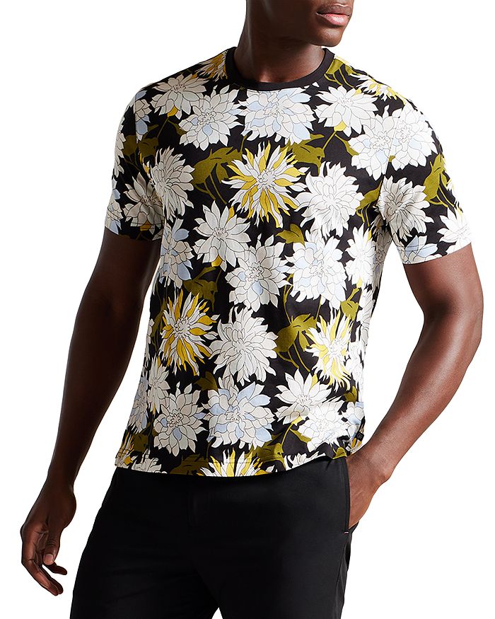 Ted Baker - Florid Cotton Floral Print Tee