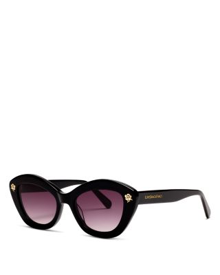 LoveShackFancy Hessel Cat Eye Sunglasses, 53mm