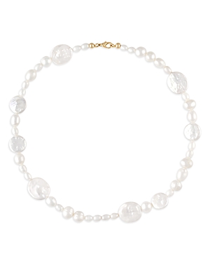 Alexa Leigh Mixed Cultured Freshwater Pearl Necklace, 15