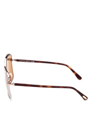 Fern Square Sunglasses, 57mm