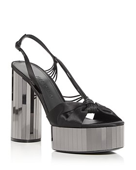 Ferragamo - Women's Sabina Mirror Platform High Heel Sandals