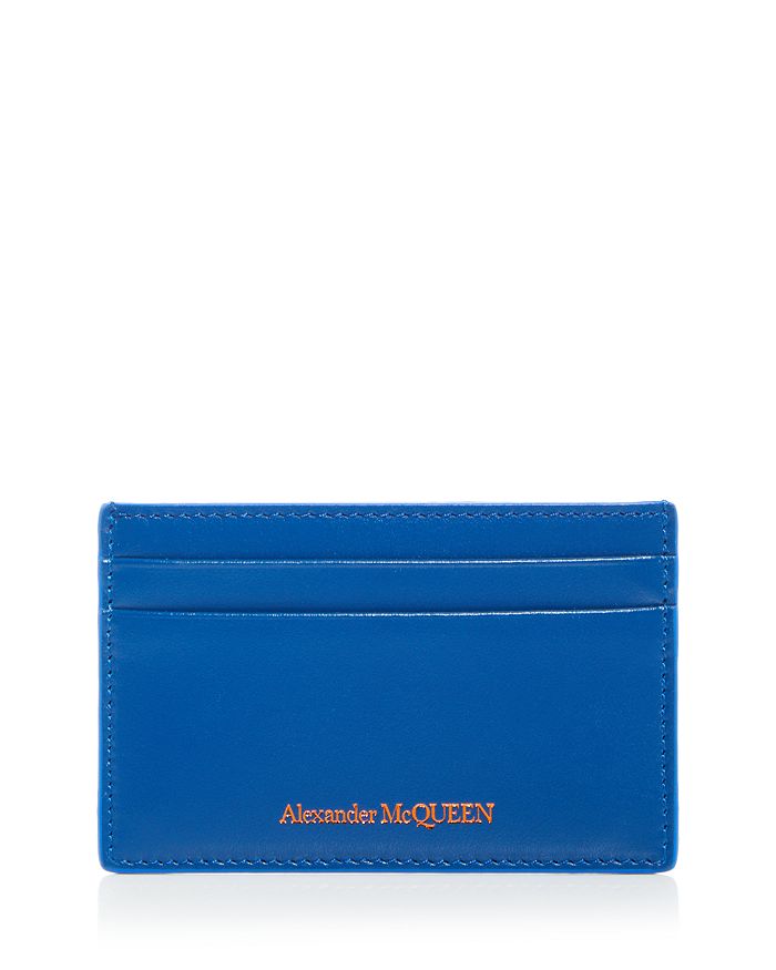 Alexander McQUEEN Leather Card Case | Bloomingdale's