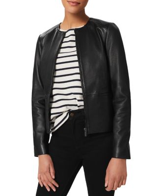 HOBBS LONDON - Petites Eden Leather Jacket