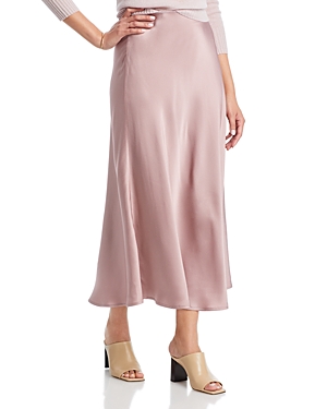 HERNO SATIN MIDI SKIRT