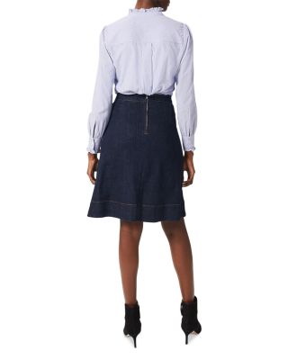 Ruth Denim A Line Skirt