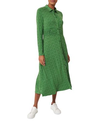 HOBBS LONDON Petites Nadina Ruched Shirt Dress | Bloomingdale's Women