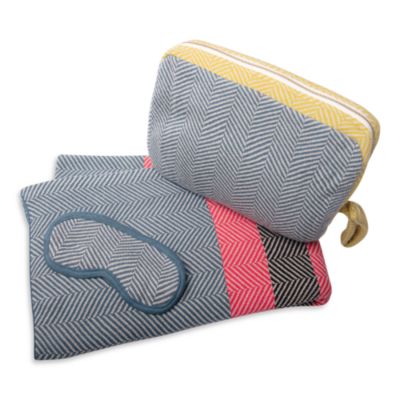 Chevron Stripes Travel Set