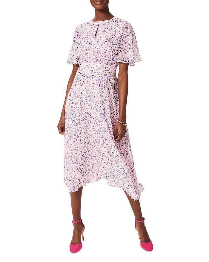 HOBBS LONDON Lisette Confetti Keyhole Dress Bloomingdale's