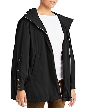 Herno A-Line Hooded Packable Coat