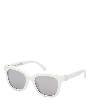 MONCLER AUDREE SQUARE SUNGLASSES, 50MM