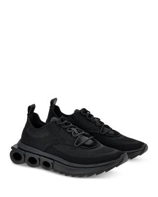 【関税込み】FERRAGAMO NIMA’ SNEAKERS FERRAGAMO Men's Nima Knit Lace Up Sneakers | Bloomingdale's