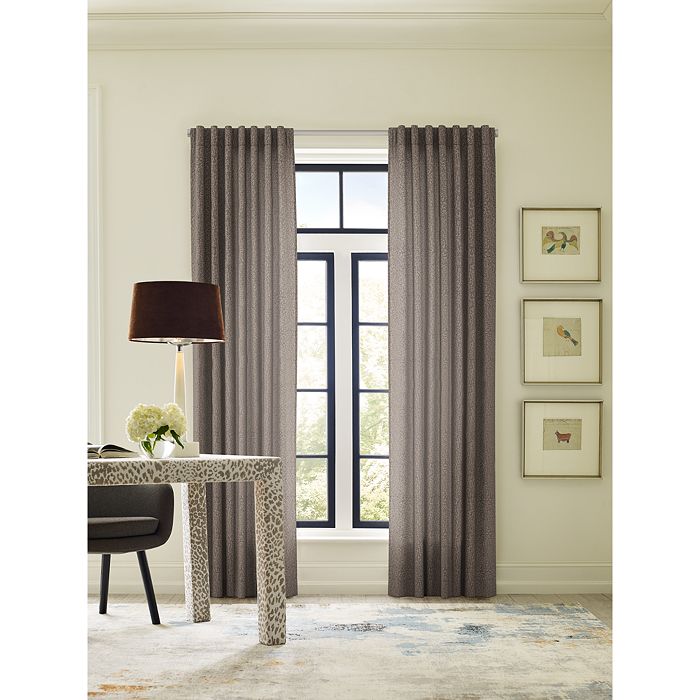 Shop Sunbrella Lucena Light Filtering 3-in-1 Single Curtain Panel, 50 X 96 In Mushroom