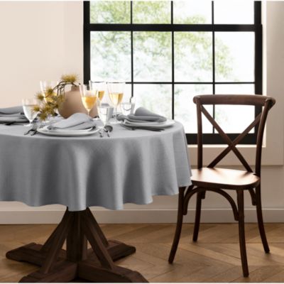 Laurel Solid Texture Water and Stain Resistant Table Linen Collection