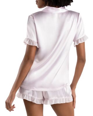 Alice Satin Shortie Pajama Set