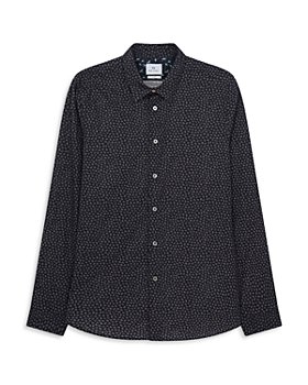 PS Paul Smith - Slim Fit Long Sleeve Button Front Shirt