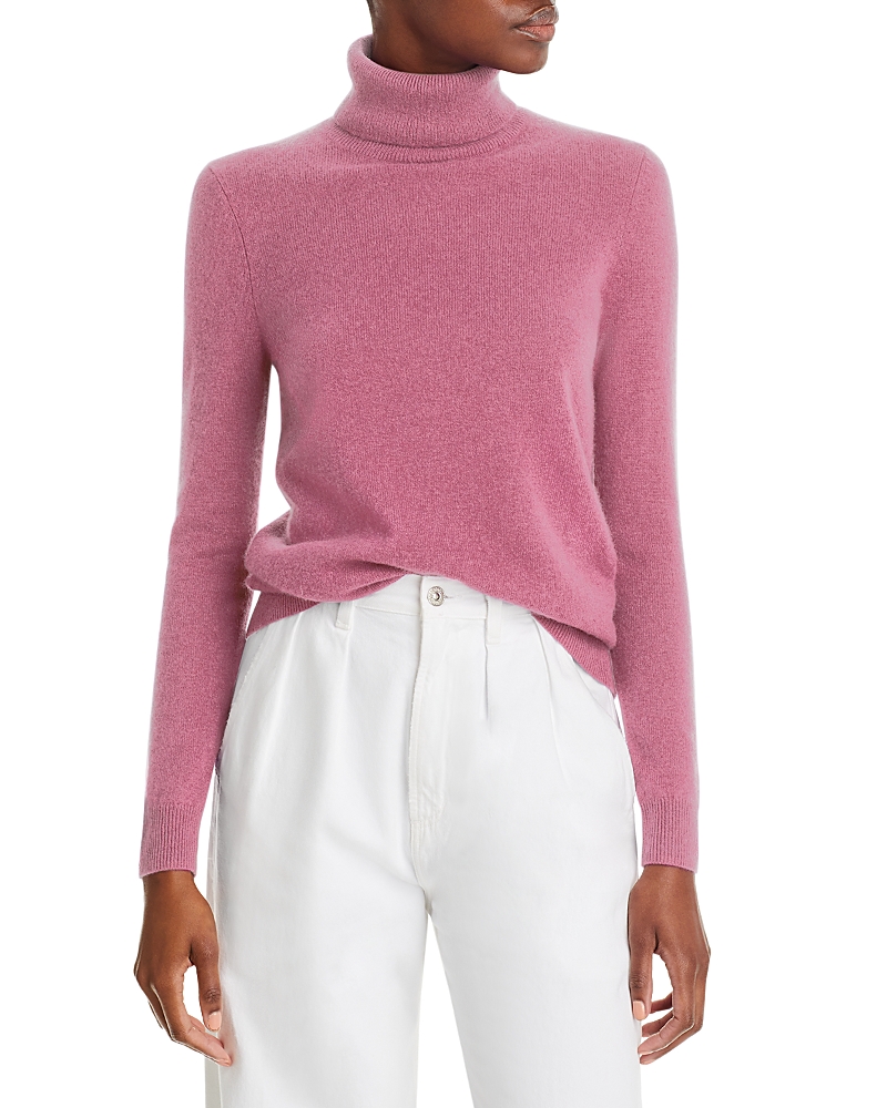 C By Bloomingdale's Cashmere Turtleneck Sweater - Exclusive In French Rose