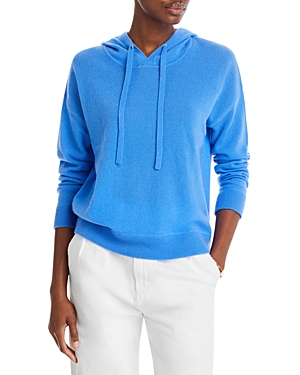 C By Bloomingdale's Cashmere Pullover Cashmere Hoodie - 100% Exclusive In Cornflower