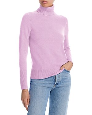 Aqua Cashmere Turtleneck Cashmere Sweater - 100% Exclusive In Lavender Amethyst