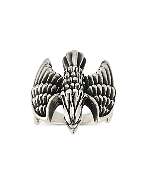 Milanesi And Co Sterling Silver Oxidized Eagle Ring