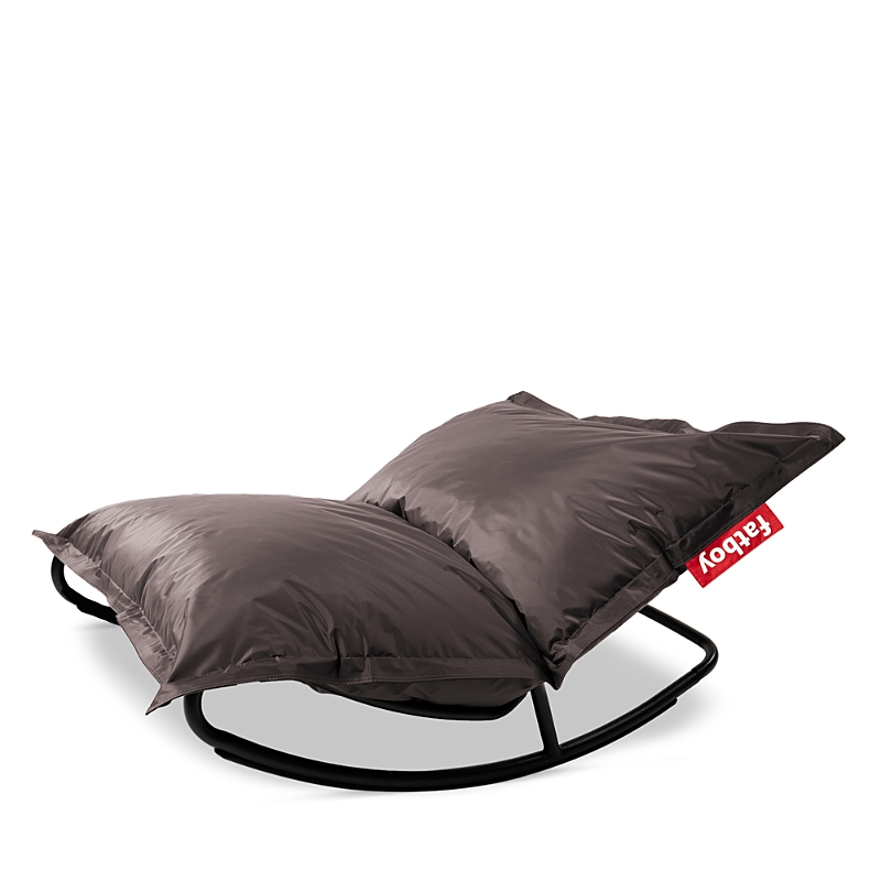 Fatboy Original Slim Bean Bag And Rock N' Roll Bundle In Dark Gray