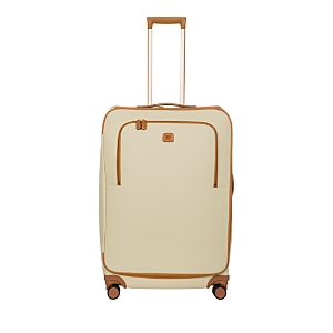 Shop Bric's Firenze 30 Spinner Suitcase In Cream