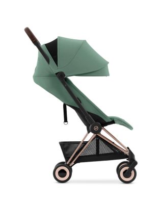 COYA Compact Lightweight Travel Ready Stroller in Rose Gold 