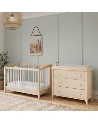 Sprout 4 in 1 Convertible Crib with Toddler Bed Conversion Kit