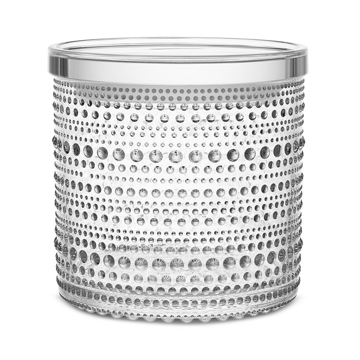 Piatto Piccolo Iittala Kastehelmi 15,5 Cm – Vetro Trasparente Con Gocce Di Rugiada – Design Oiva Toikka