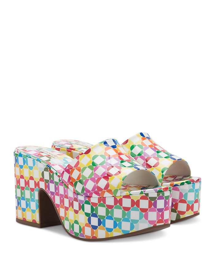 Larroudé Women's Miso Platform High Heel Slide Sandals Bloomingdale's