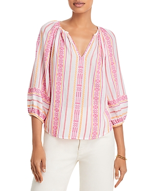 VELVET BY GRAHAM & SPENCER VELVET BY GRAHAM & SPENCER LOUISE BOHO TOP