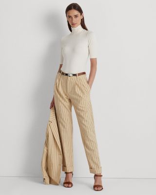 Elbow-Sleeve Turtleneck