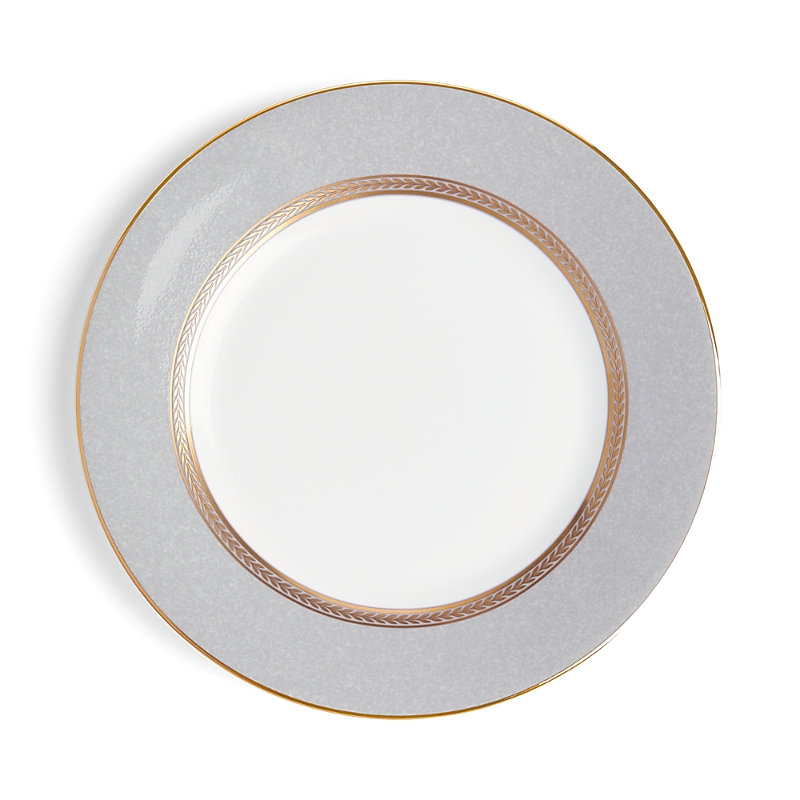 Wedgwood Renaissance Grey Salad Plate 8" In Multi