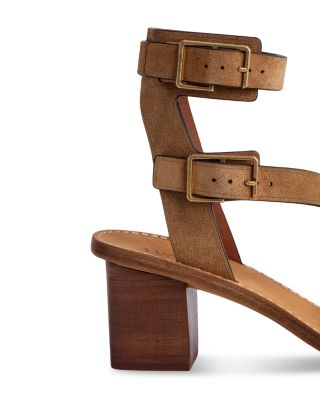 Women's Cecilia Double Buckle Block Heel Sandals
