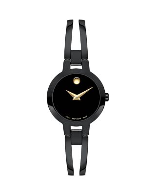 Movado - Amorosa Black PVD Stainless Steel Watch, 24mm